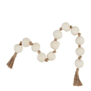 Decorative Beads, White