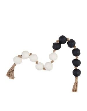 Decorative Beads, Black & White