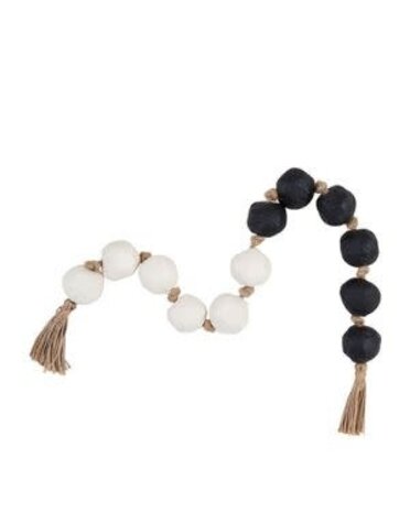 Decorative Beads, Black & White