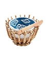 Blue Sea Woven Tidbit Bowl Set