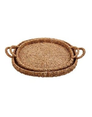Woven Basket Tray, Large