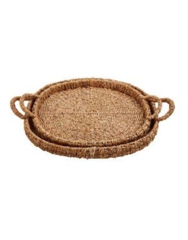Woven Basket Tray, Large
