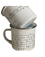 Crooked Halo Johnny Cash “Ring of Fire” Lyrics Metal Mug