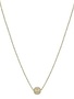 Thin Gold Chain with 8MM Gold Bead 16"-18" Necklace