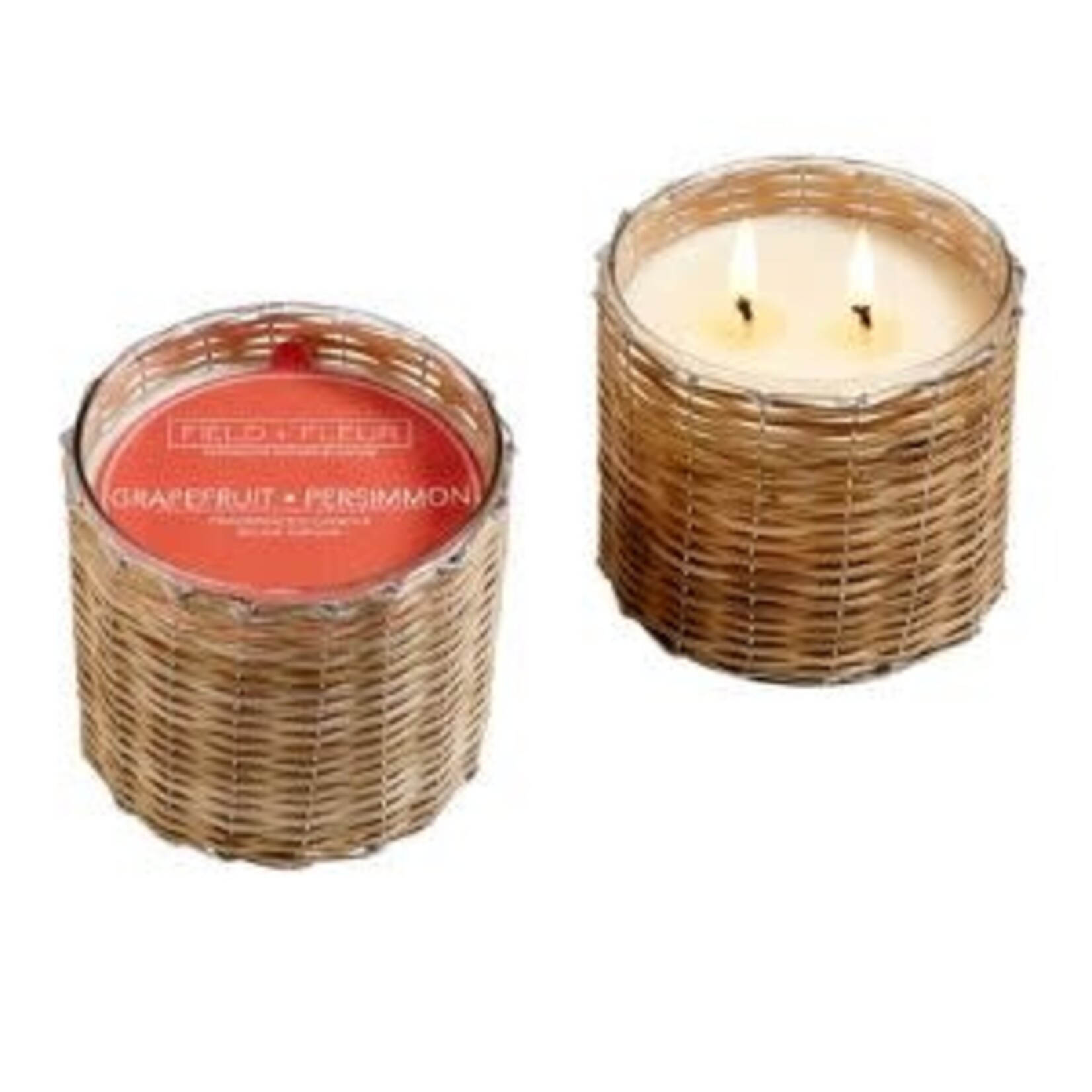 Hillhouse, Handwoven Candle 12oz., Grapefruit Pomelo