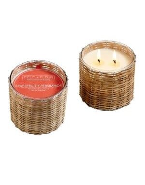 Hillhouse, Handwoven Candle 12oz., Grapefruit Pomelo