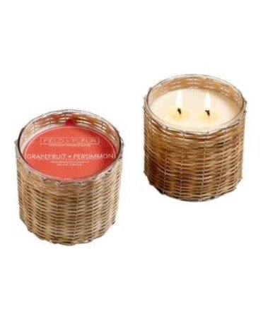 Hillhouse, Handwoven Candle 12oz., Grapefruit Pomelo
