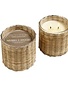 Hillhouse, Two-Wick Handwoven Candle 12oz., Myrrh-Wood