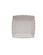 Stoneware Serving Dish w/ Scalloped Edge, Medium