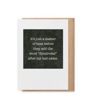 Paisley & Parsley Syndrome - Greeting Card