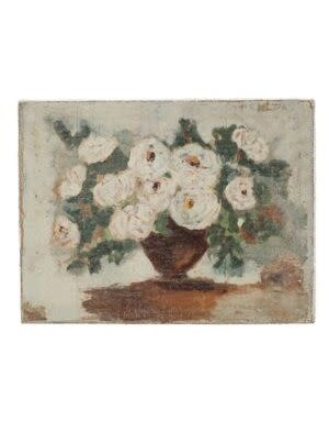 Flowers in Vase Wall Decor, Horizontal