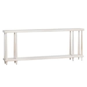 Briarcliff Console Table, White, 76 X 10 X 30, Furniture Available for Delivery or Pick Up