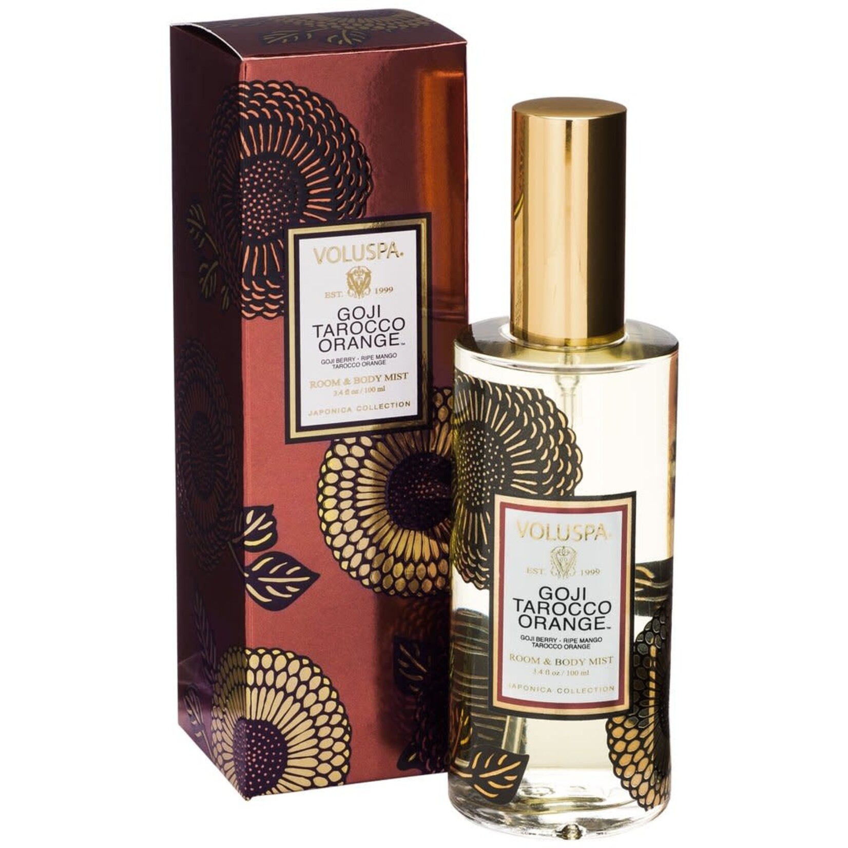 Voluspa Goji & Tarocco Orange Room & Body Spray, 3.4oz
