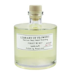 Library of Flowers Forget Me Not Bubble Bath