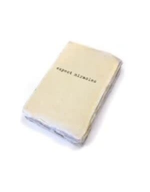 Deckled Edge Notebook - Expect Miracles