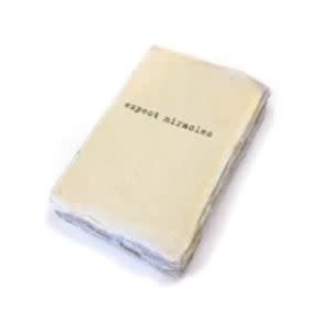 Deckled Edge Notebook - Expect Miracles