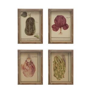 Vintage Vegetable Wall Art, Assorted Styles, priced individually