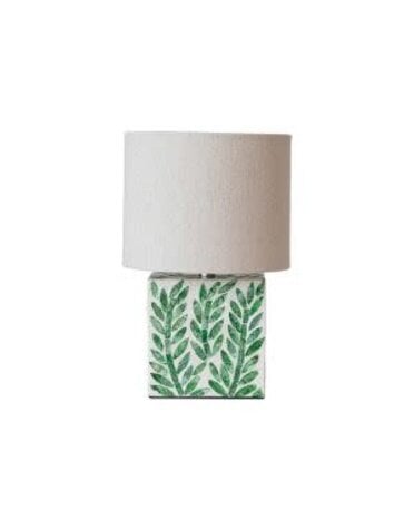 Mother of Pearl Table Lamp 9 x 14"