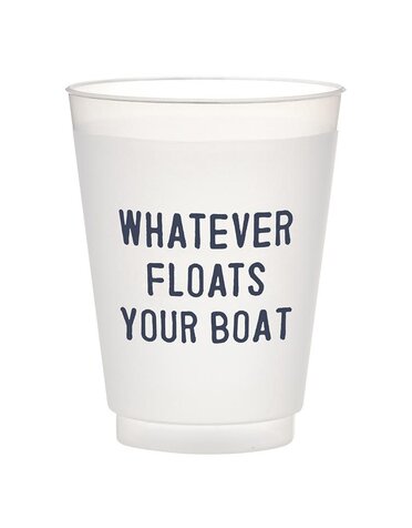 Floats Your Boat- Frost Cup 16oz S/4