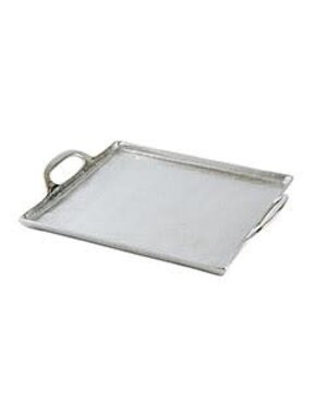 Silver Aluminum Tray - Large