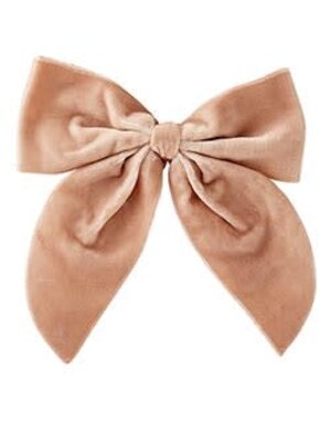 Velvet Napkin Tie S/4 - Blush