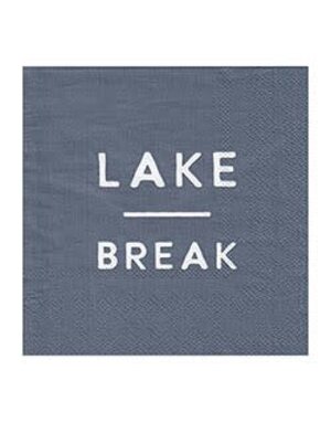Lake Break Paper Napkin 5x5