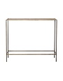 Hammered Metal Console Table, Antique Brass, 36 x9 x30 Furniture Available for Local Delivery or Pick Up