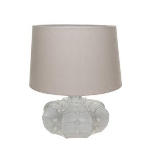 Stoneware Hobnail Fluted Table Lamp 16 x 18.5 Available for Local Pick Up