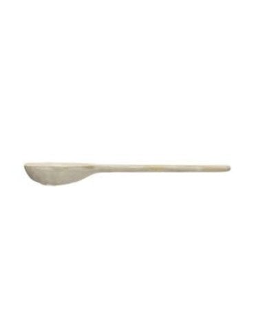 Stoneware Strainer Spoon, Reactive Glaze, 6.5 in.