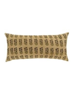 Terrace Block Print Pillow, 14 x 31 in.