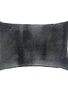 Vera Velvet Pillow, Charcoal, 16 x 24 in.