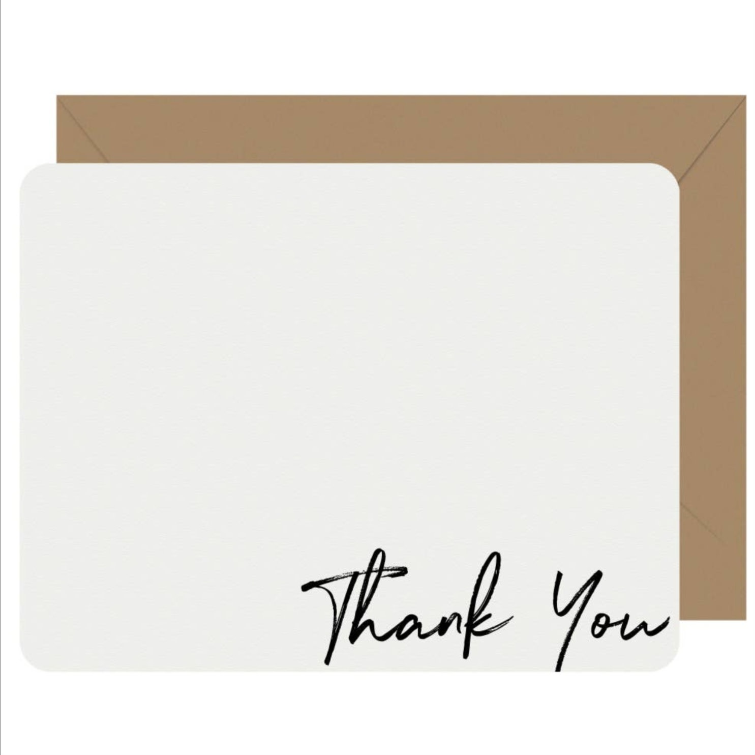 Letterpress Jess Note Cards Letterpress Thank You - Boxed Set of 8