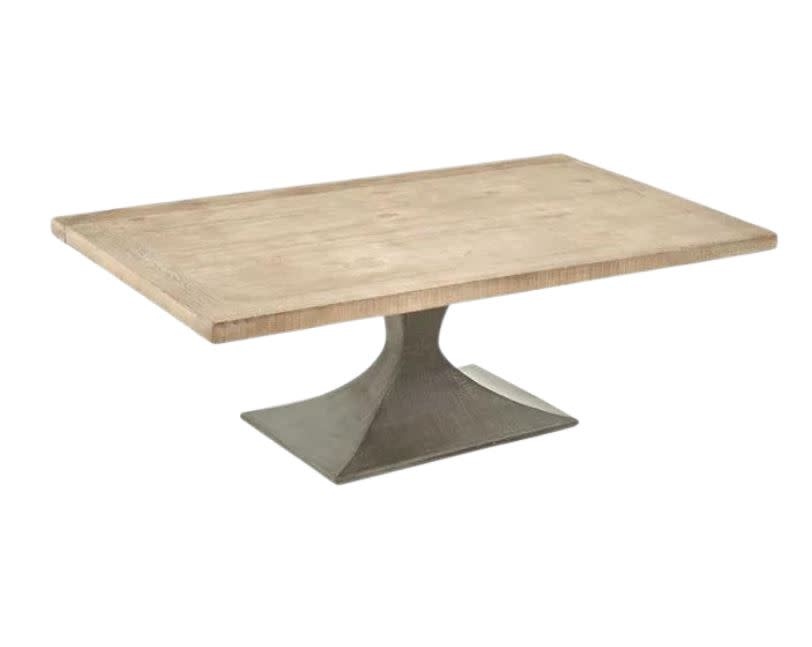Makenzie Coffee Table, Light Grey, 52 x 30 x 18 Furniture Available for Local Delivery or Pick Up