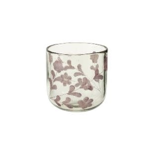 Rosalie Etched Vase, Lilac, Large