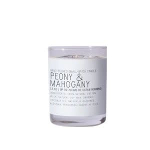Just Bee Peony & Mahogany Candle, 13 oz