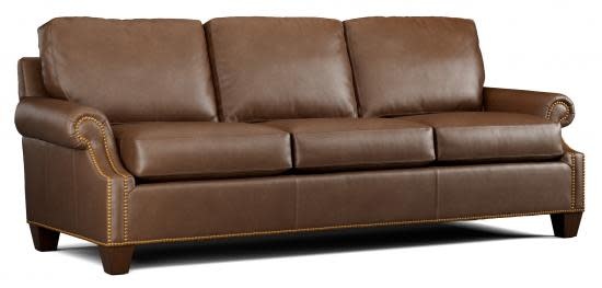 Whitmore Sherrill - Bentley Saddle Sofa 92 x 37 x 35 Customizable, Furniture Available for Local Delivery or Pick Up