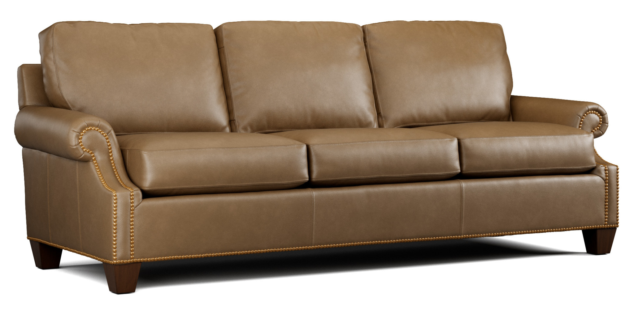 Whitmore Sherrill Whitmore Sherrill - Bentley Cigar Sofa 92 x 37 x 35 Customizable, Furniture Available for Local Delivery or Pick Up