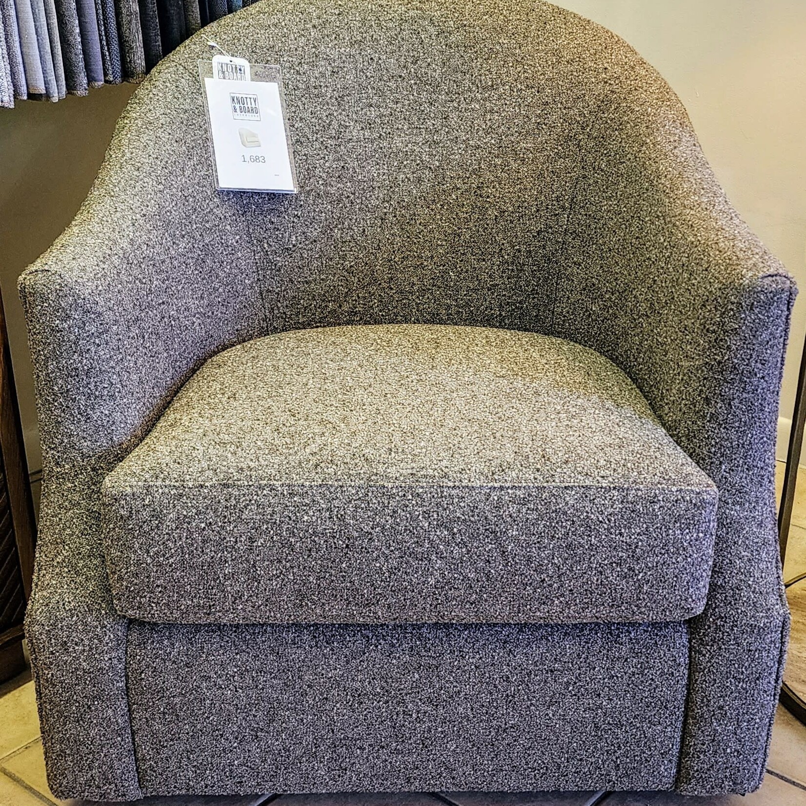 Precedent - Charlotte Swivel 32.5 x 35 x 33.5, Customizable