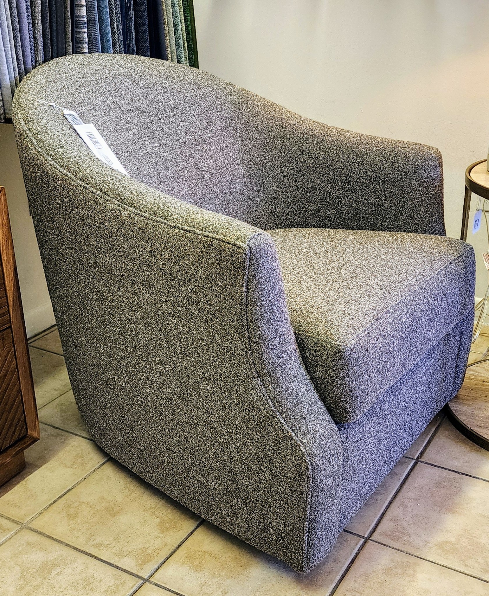 Precedent - Charlotte Swivel 32.5 x 35 x 33.5, Customizable, Furniture Available for Local Delivery or Pick Up