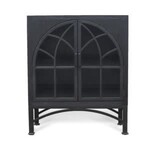 Victoria Two-Door Cabinet, Black, 36 X 18 X 42