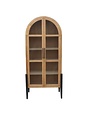 Billy Tall Cabinet Iron/Natural, 38 X 18 X 83, Furniture Available for Local Delivery or Pick Up