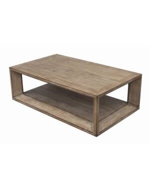 Luke Coffee Table, Antique Natural, 54 X 32 X 18, Furniture Available for Local Delivery or Pick Up