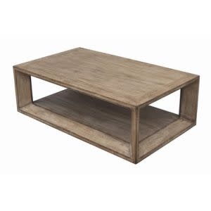 Luke Coffee Table, Antique Natural, 54 X 32 X 18, Furniture Available for Local Delivery or Pick Up