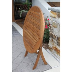 Eucalyptus Round Bistro Table, 30 X 30, Furniture Available for Local Delivery or Pick Up
