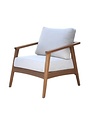 Eucalyptus Modern Captains Chair, Set of Two, 32 X 37.5 X 27, Furniture Available for  Delivery or Pick Up