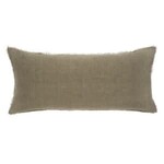 Lina Linen Pillow, Sand, 14 in. x 31 in.