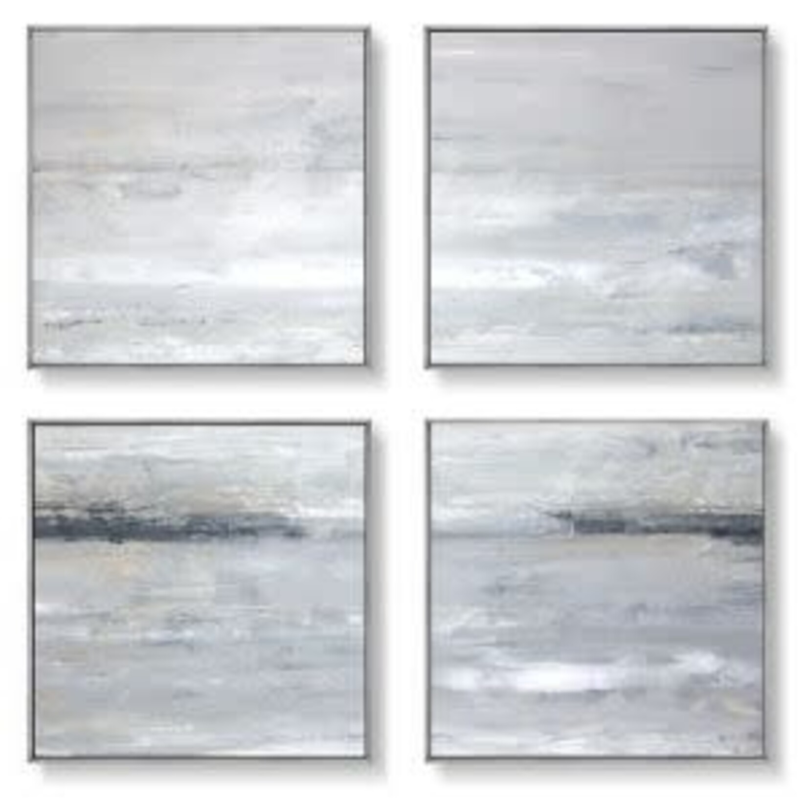 Seacliff Cove Wall Art, Laguna Silver Frame, 20 X 20, Assorted Design
