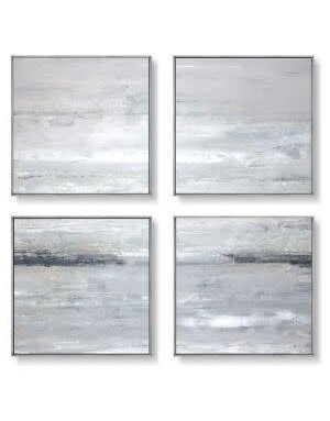 Seacliff Cove Wall Art, Laguna Silver Frame, 20 X 20, Assorted Design, Artwork Available for Local Delivery or Pick Up