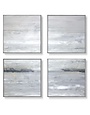 Seacliff Cove Wall Art, Laguna Silver Frame, 20 X 20, Assorted Design, Artwork Available for Local Delivery or Pick Up