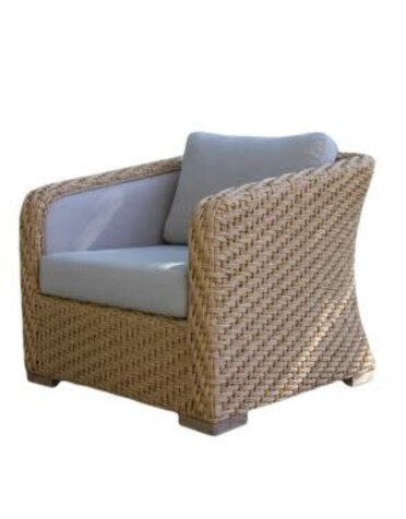 Sahara Wicker Armchair, 35 X 35 X 31, Furniture Available for Local Delivery or Pick Up